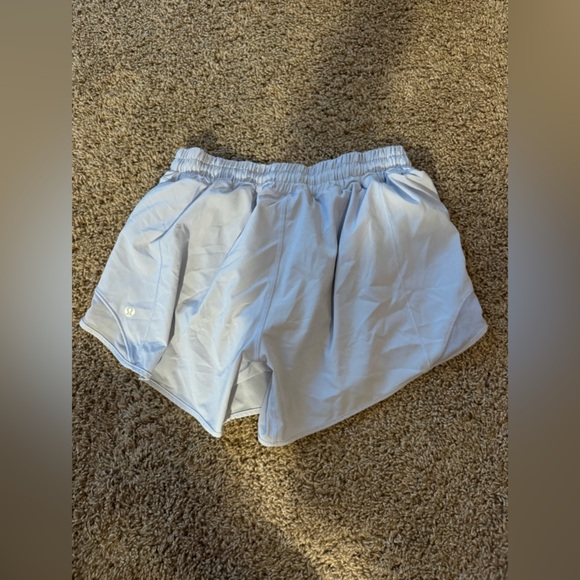 Lulu light cornflower color 4” hotty hot shorts - Picture 2 of 3